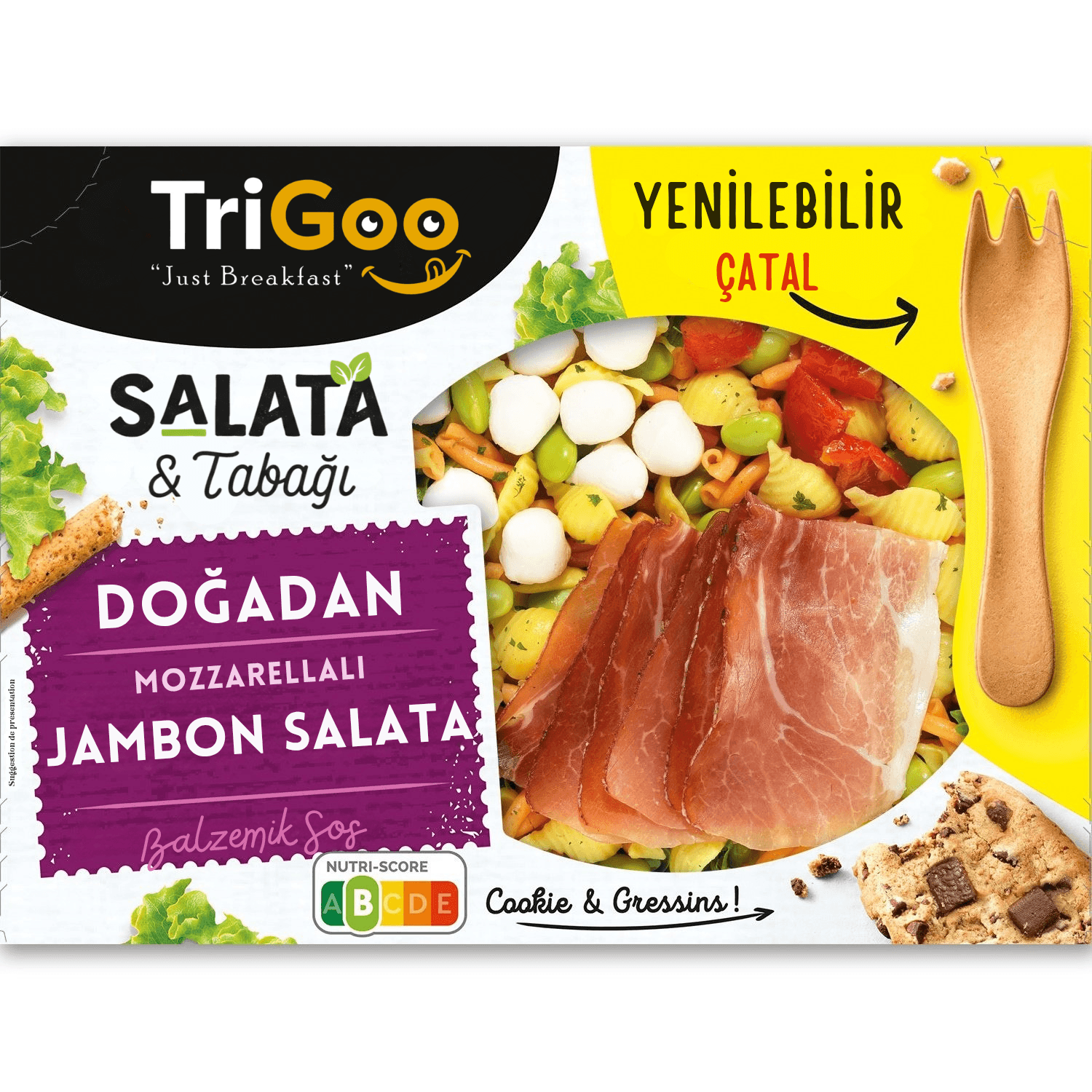 DOĞADAN Mozzarellalı Jambon Salata